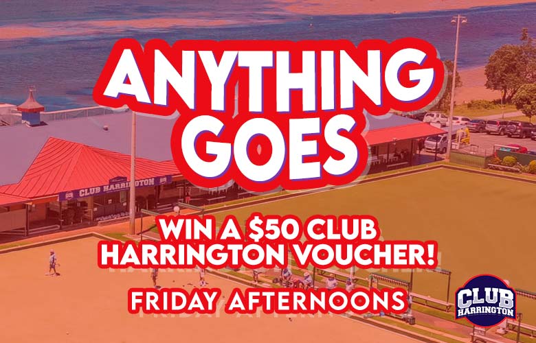 Win a $50 Club Harrington Voucher